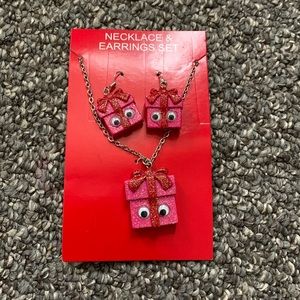 Christmas necklace set